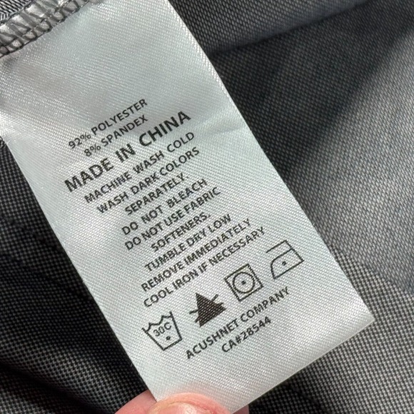 FootJoy Polo Shirt Mens Large‎ Gray Golf Sport Active Sportswear Lightweight - Picture 9 of 11